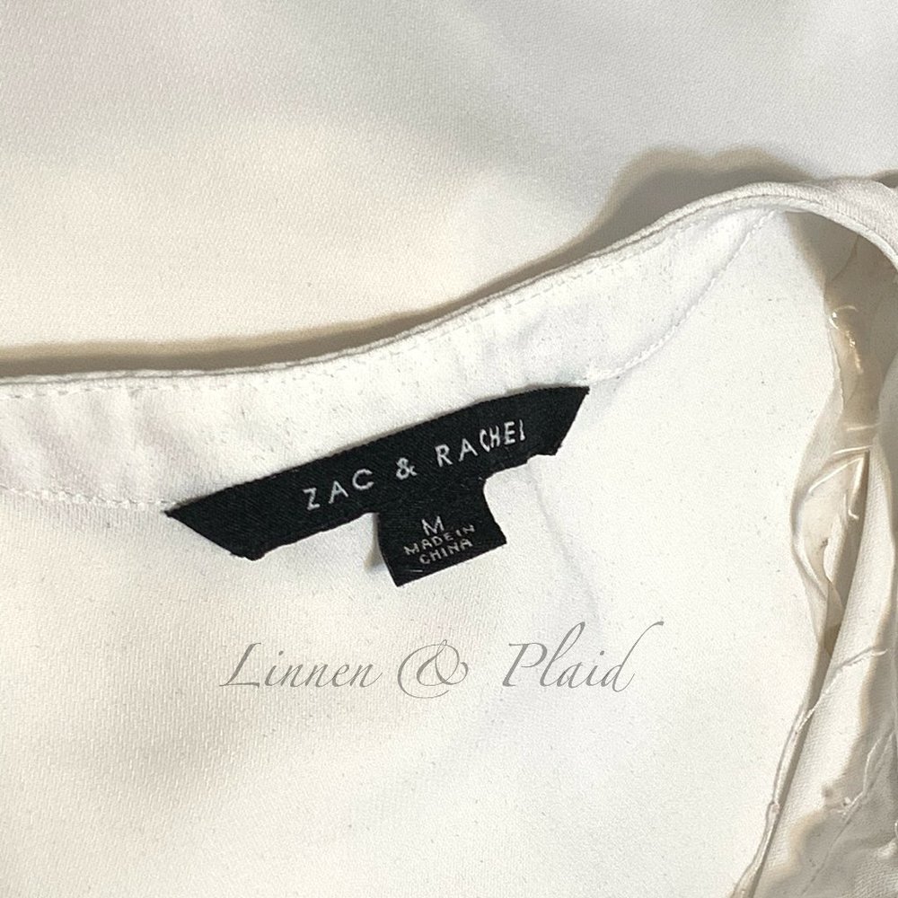 Zac & Rachel Ruffle Sleeve Top - Picture 3 of 3